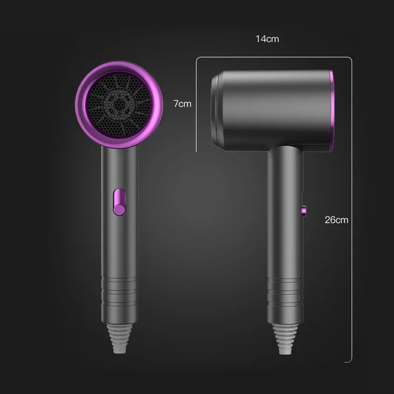 ZENX New High-Speed Hair Dryer 800W High-Power Negative Ion Ultra Silent Recommended Professional Hair Dryer For Home Hair Salons